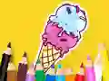 Joc Coloring Book: Cool Ice Cream on-line