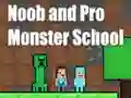 Joc Noob and Pro Monster School on-line