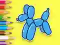 Joc Coloring Book: Balloon Puppy on-line