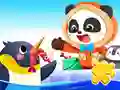Joc Jigsaw Puzzle: Baby Panda Antarctic Tour on-line
