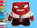 Joc Coloring Book: Inside Out Angry on-line