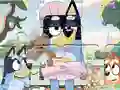 Joc Jigsaw Puzzle: Bluey Play Time on-line