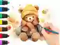 Joc Coloring Book: Autumn Bear on-line