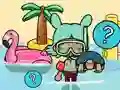 Joc Kids Quiz: Animal In Water on-line