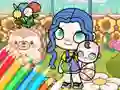 Joc Coloring Book: Avatar World Babycare on-line