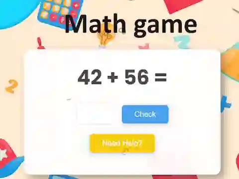 Joc Math game on-line