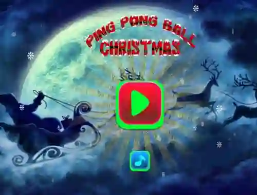 Joc Ping Pong Ball Christmas on-line
