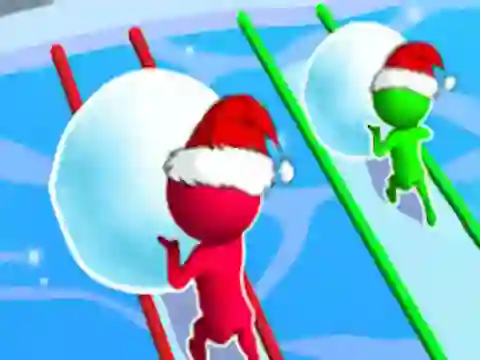 Joc Snow Race: Christmas Runner on-line