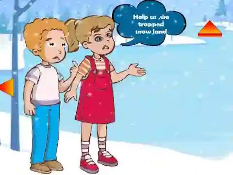 Joc Siblings Escaped Snow Land on-line