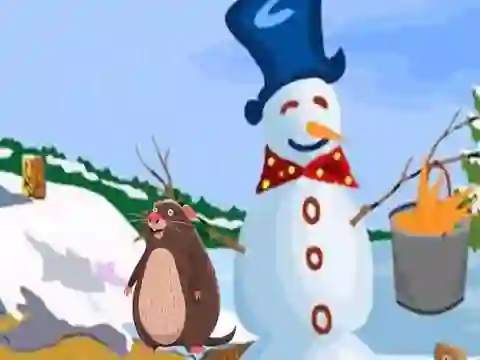 Joc Couple Escape from Snowy Land on-line