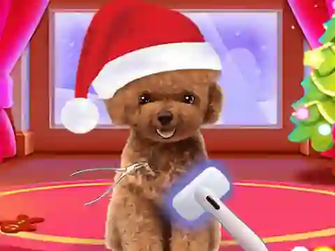 Joc Christmas ASMR Makerover Salon on-line