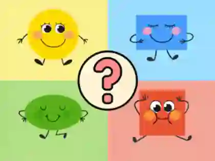 Joc Kids Quiz: Shapes Fun on-line