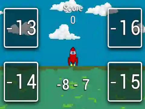 Joc Rocket Math on-line