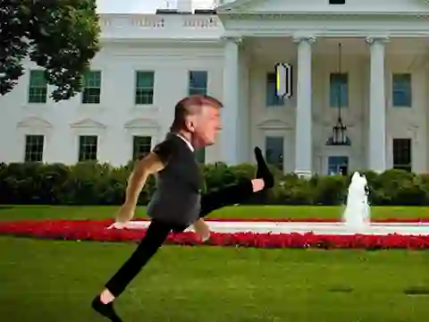 Joc Trump Wobble Walk Challenge on-line