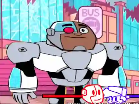 Joc Friday Night Funkin' vs Cyborg: Full Week on-line