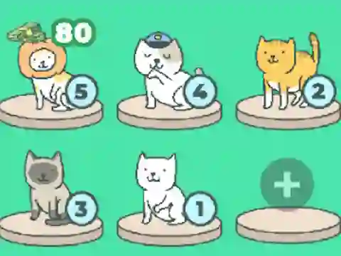 Joc Meow Merge on-line