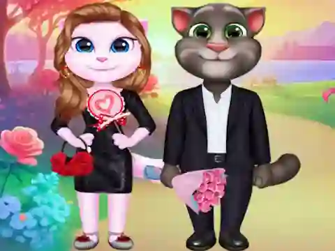 Joc Kitty Couple Lovely Valentine on-line