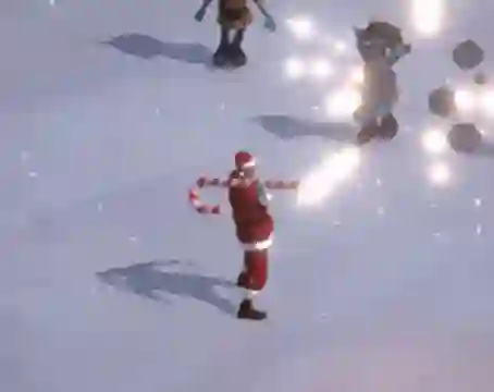 Joc Santa With Cannon on-line