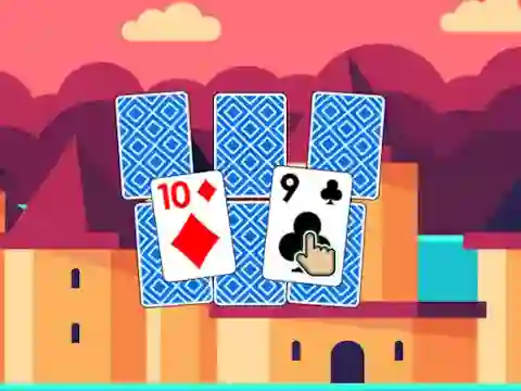 Joc One Hundred Castles Solitaire on-line