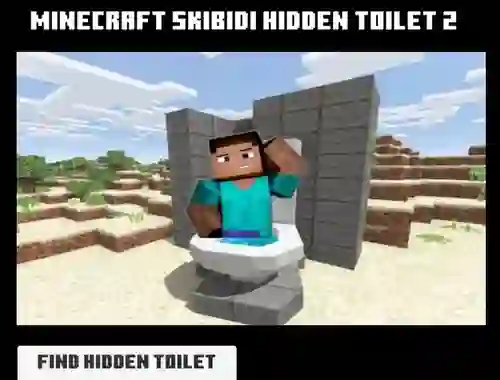 Joc Minicraft Skibidi Hidden Toilet 2 on-line