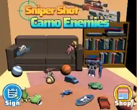 Joc Sniper Shot Camo Enemies on-line