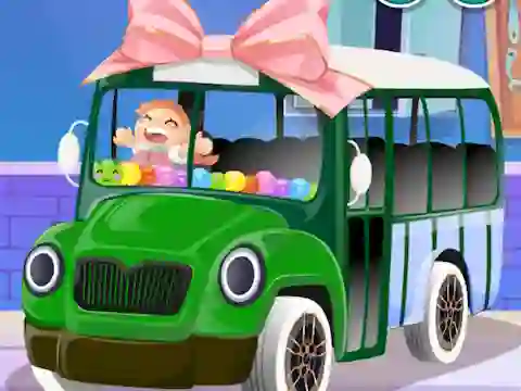 Joc Decor: School Bus on-line