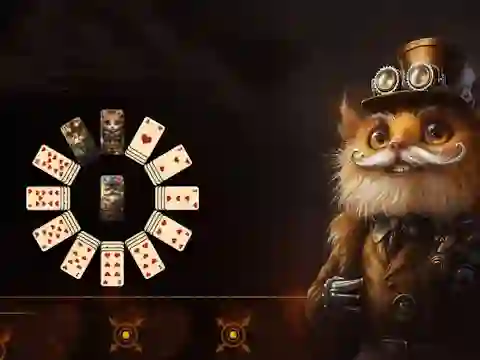 Joc Clock Solitaire on-line