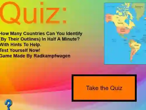 Joc 30s Country Quiz on-line