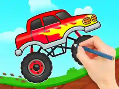 Joc Coloring Book: Monster Truck on-line