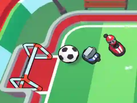 Joc Bumper Cars Soccer on-line