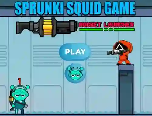 Joc Sprunki Squid Game Rocket Launcher on-line