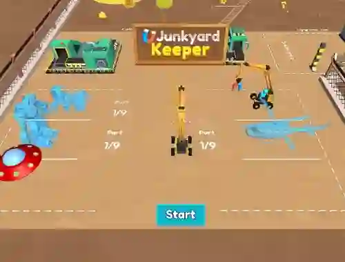 Joc Junkyard Keeper on-line