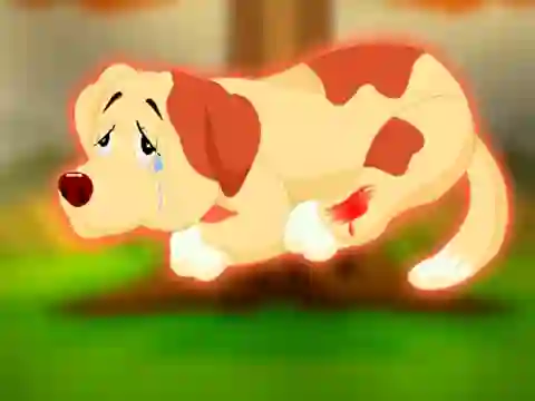 Joc Help to the Injured Pet Dog on-line