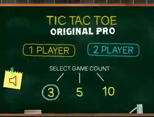 Joc Tic Tac Toe Original Pro on-line