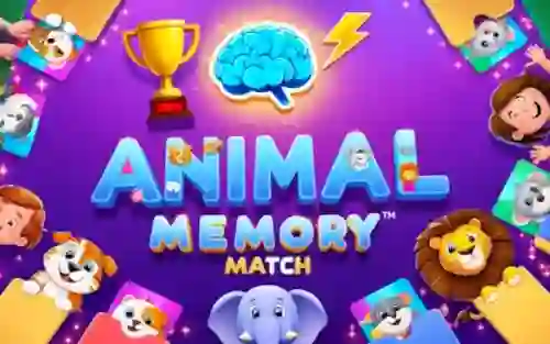 Joc Animal Memory Match on-line