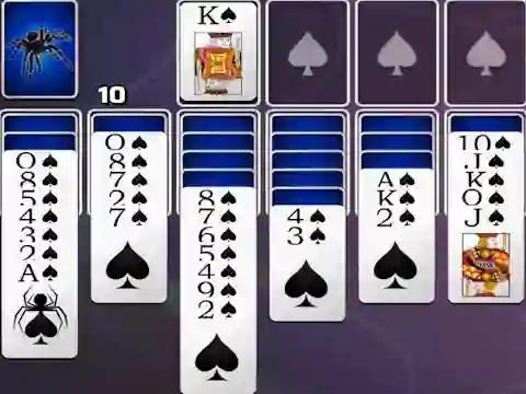 Joc Spades Spider Solitaire on-line
