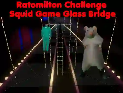 Joc Rato Milton Challenge Squid Game Glass Bridge on-line