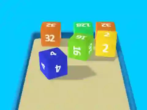 Joc 2048 Cube Merge on-line