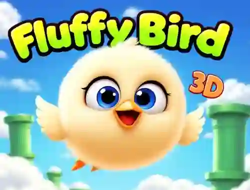 Joc Fluffy Bird 3D on-line