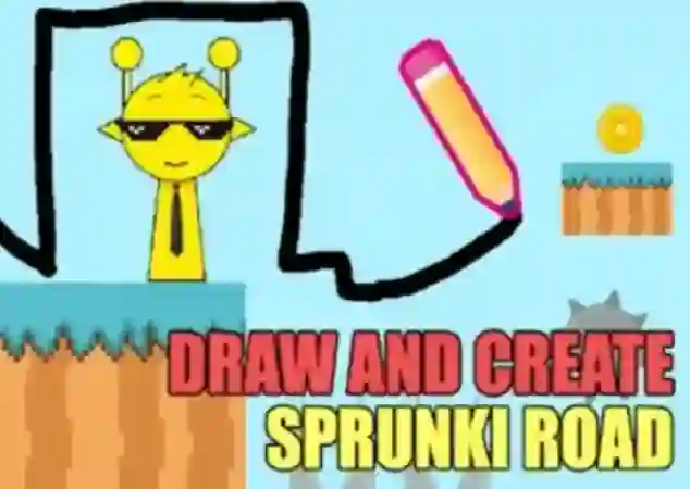 Joc Draw And Create Sprunki Road on-line