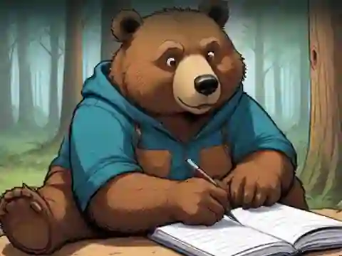 Joc Smart Writer Bear Rescue on-line