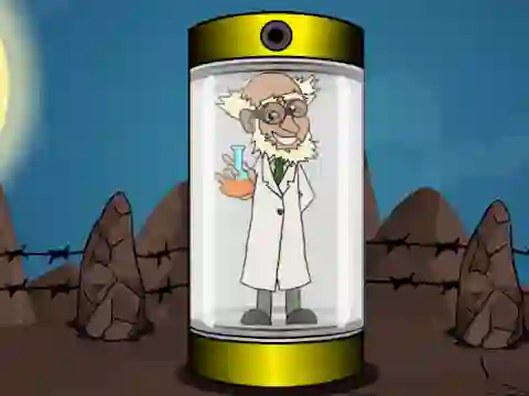 Joc Rescue the Elder Research Officer on-line