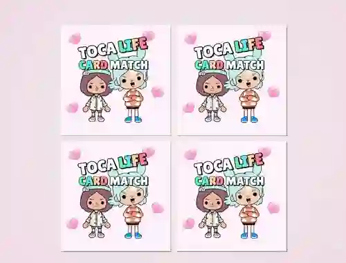 Joc Toca Life Memory Card Match on-line