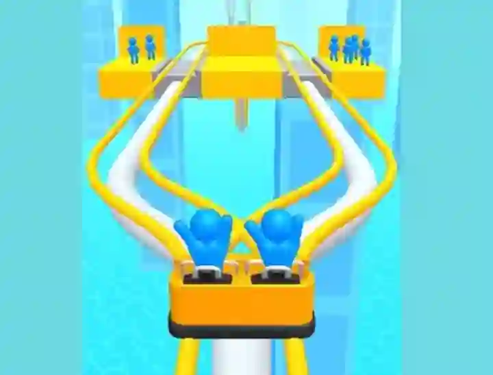 Joc Runner Coaster Race on-line