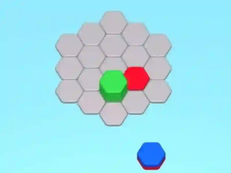 Joc Hexa Stack Sort on-line