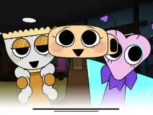 Joc Sprunki x Dandy's World 2 on-line