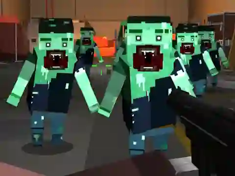 Joc Blocky Hunter on-line