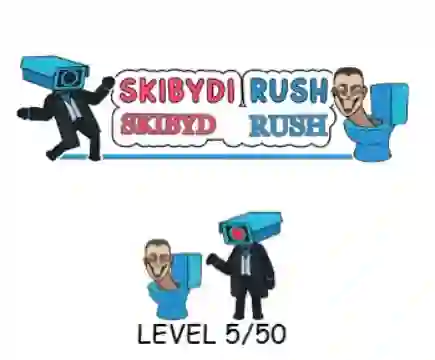 Joc Skibydi Rush on-line