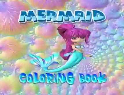 Joc Mermaid Coloring Book on-line