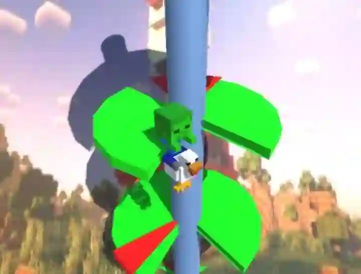 Joc Chicken Jockey Helix Jump on-line
